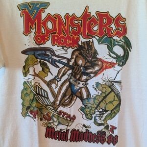 1988 Monsters of Rock T-shirt NWOT